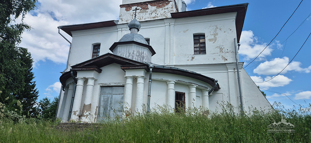 «Церковь Воздвижения Креста Господня, 1797–1809 гг., каменная» (с. Воздвиженье)