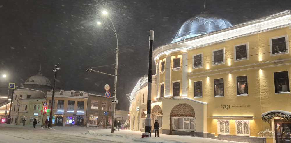 Ещё несколько объектов Вологды получили архитектурную подсветку